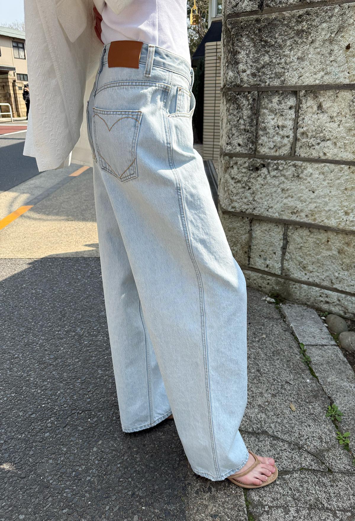 801 하트 데님
