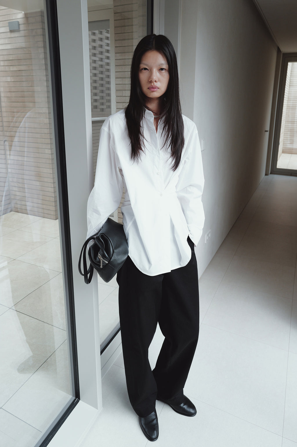 Epoch Cotton Shirt White