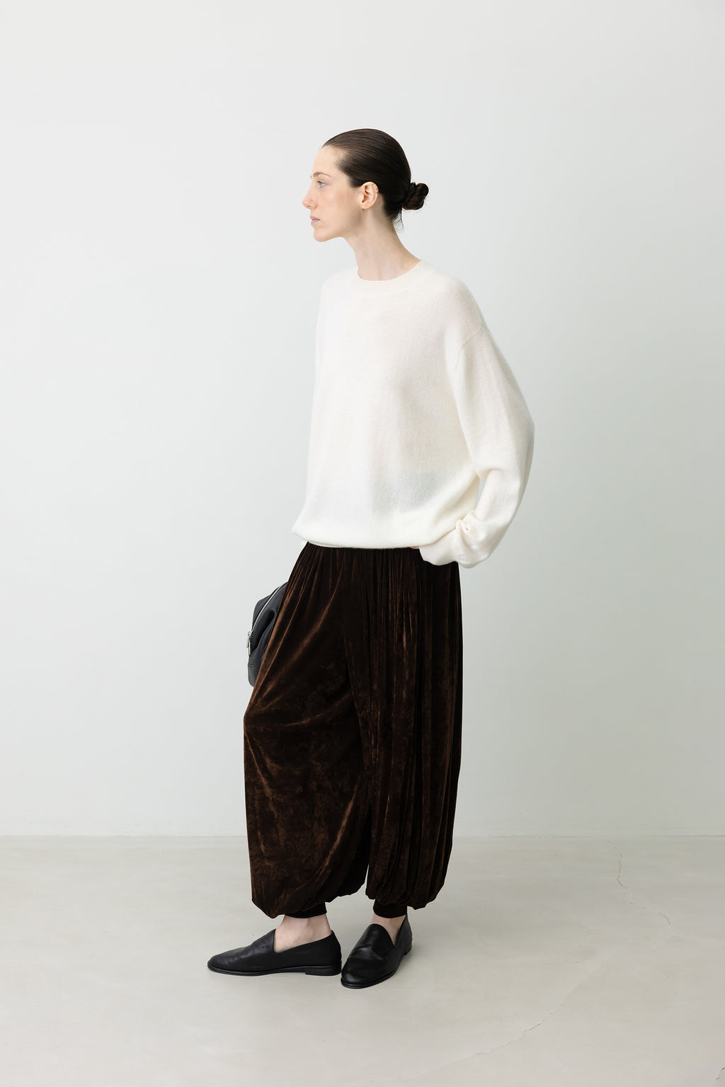 Cashmere 100% Oversized Pullover Ivory