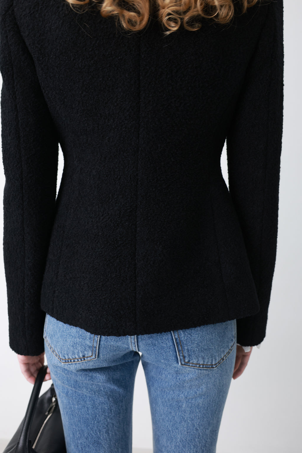 Wool Blended Bouclé Jacket