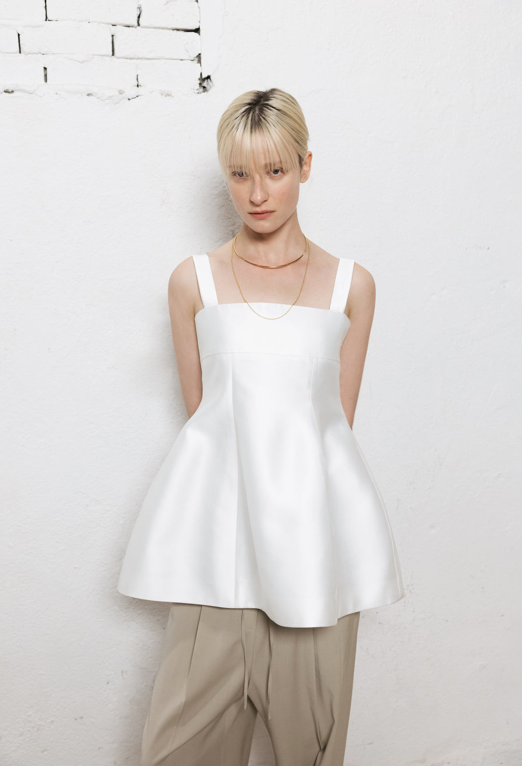 Ceremony Volume Top Ivory