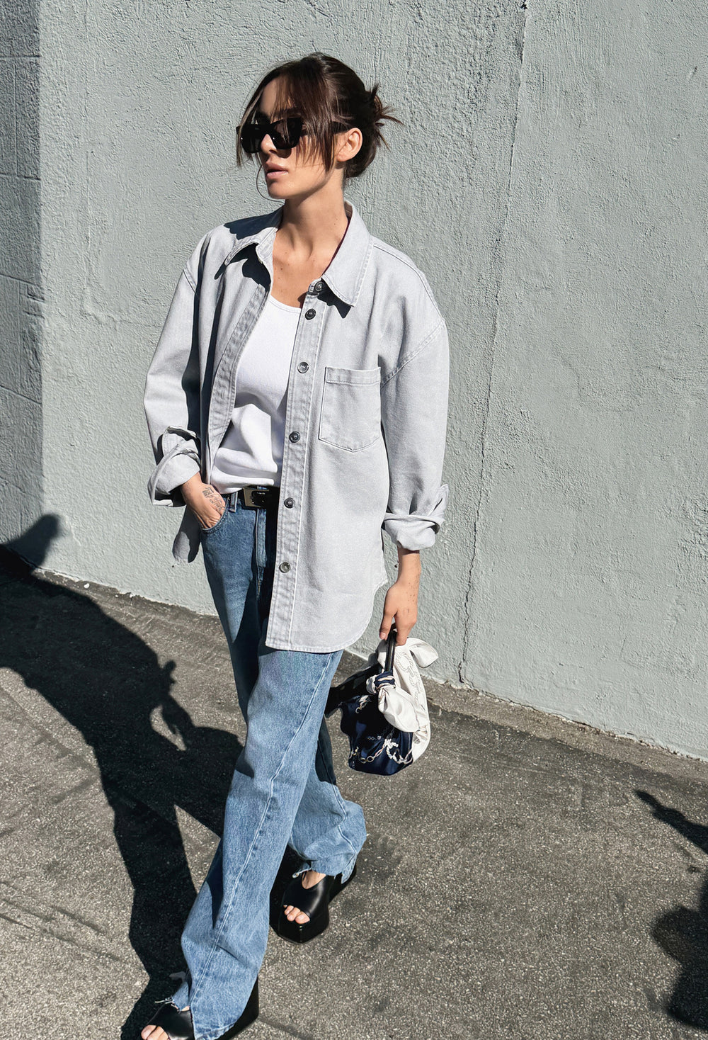 810 Cut Denim Blue