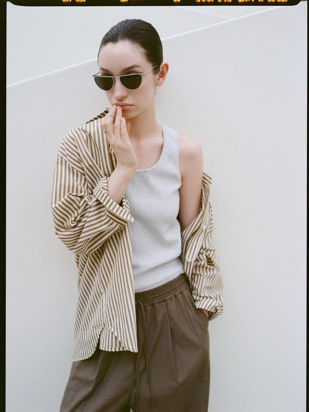 Chestnut Stripe Shirt