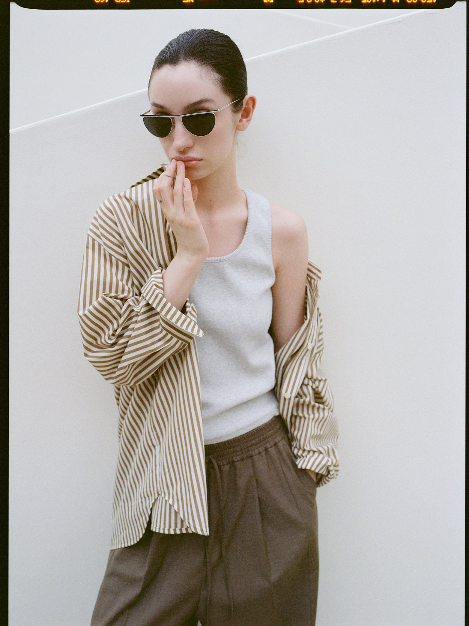 Chestnut Stripe Shirt