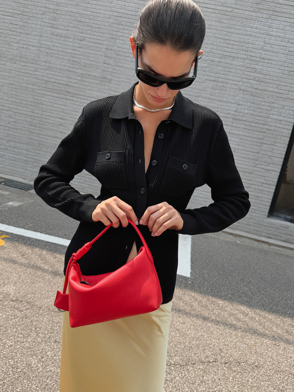 Flow Pique Knit Black