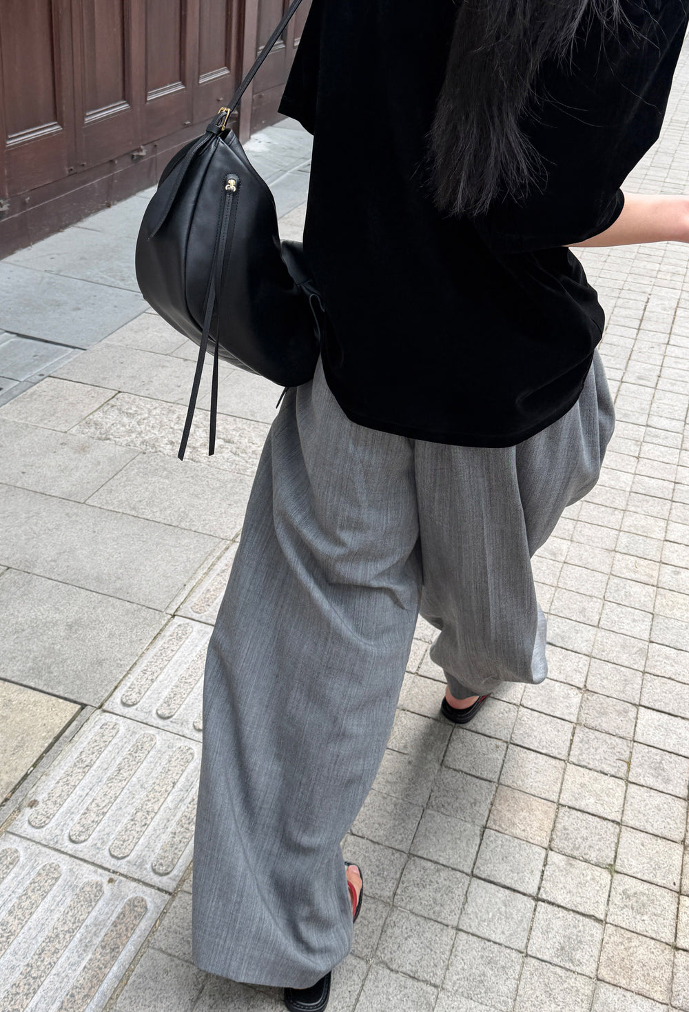 버진울 밴딩 트라우저