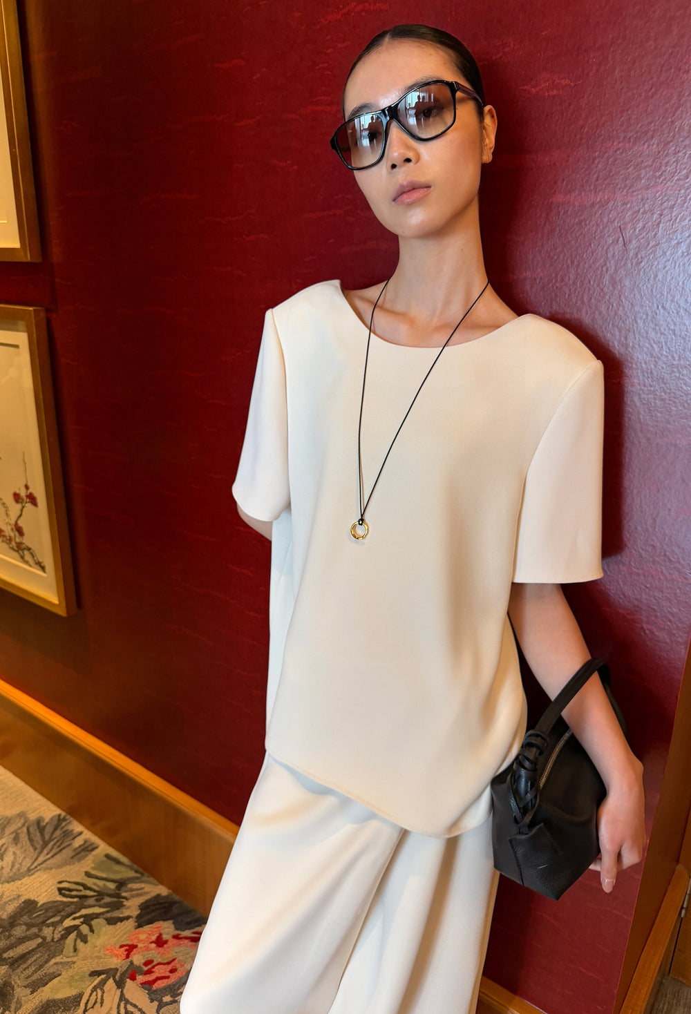 City L Blouse Cream