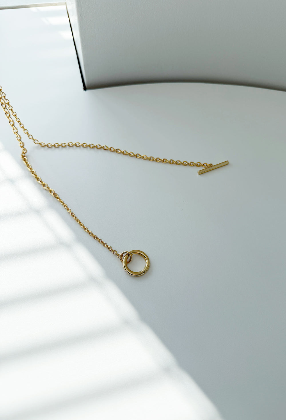 Double Chain Necklace Gold