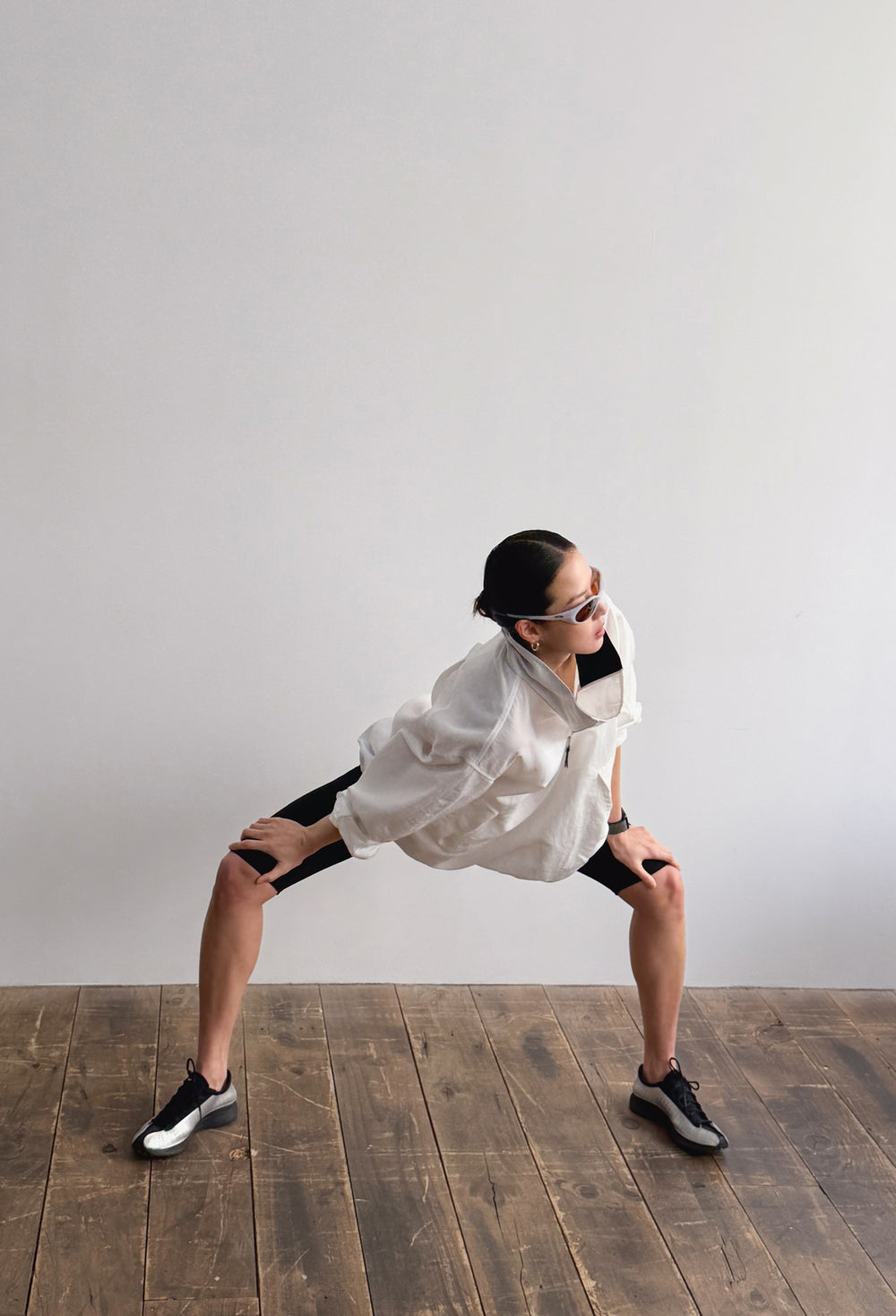 Dual-tone half-zip