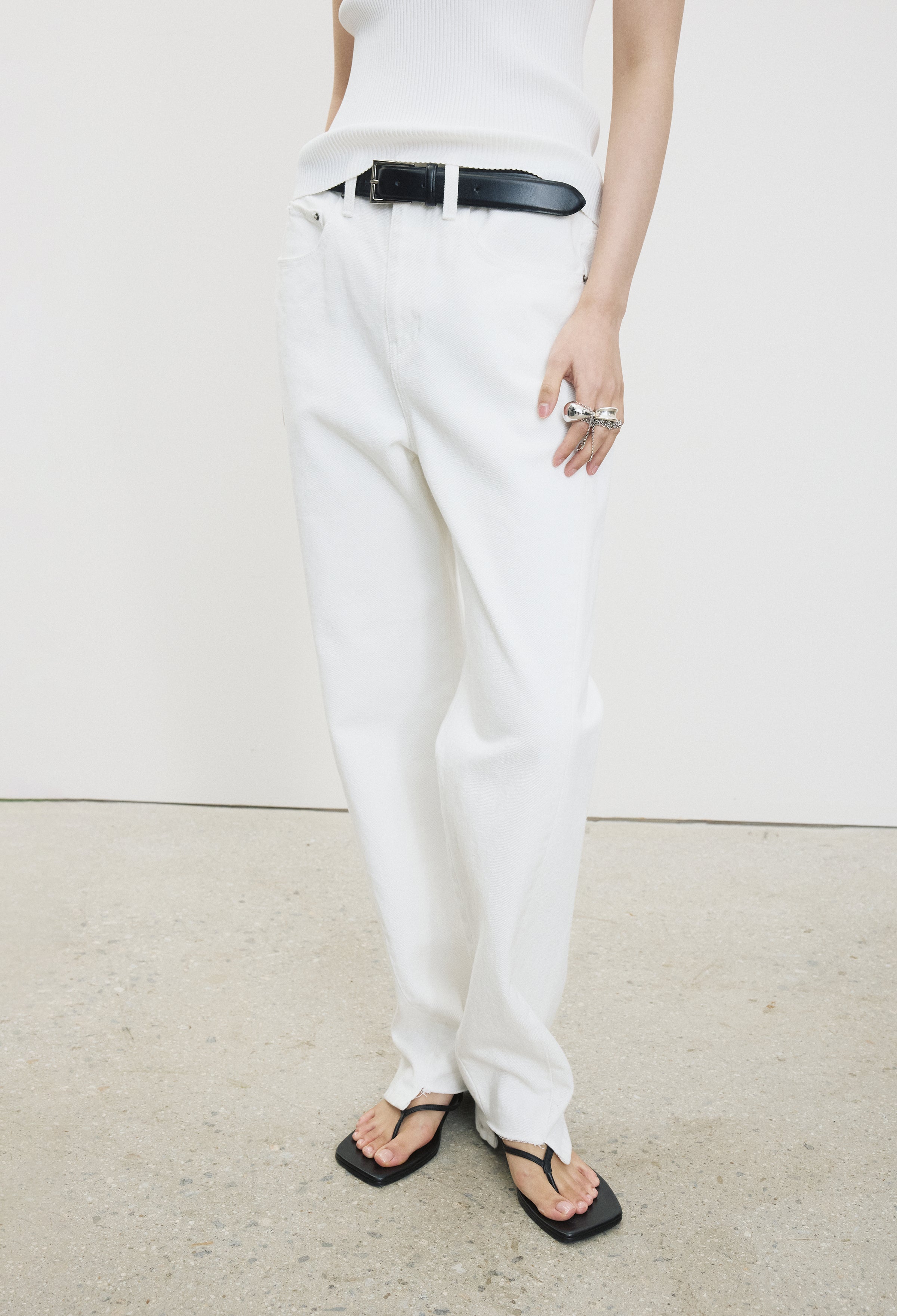 810 Cut-Off Denim Ivory