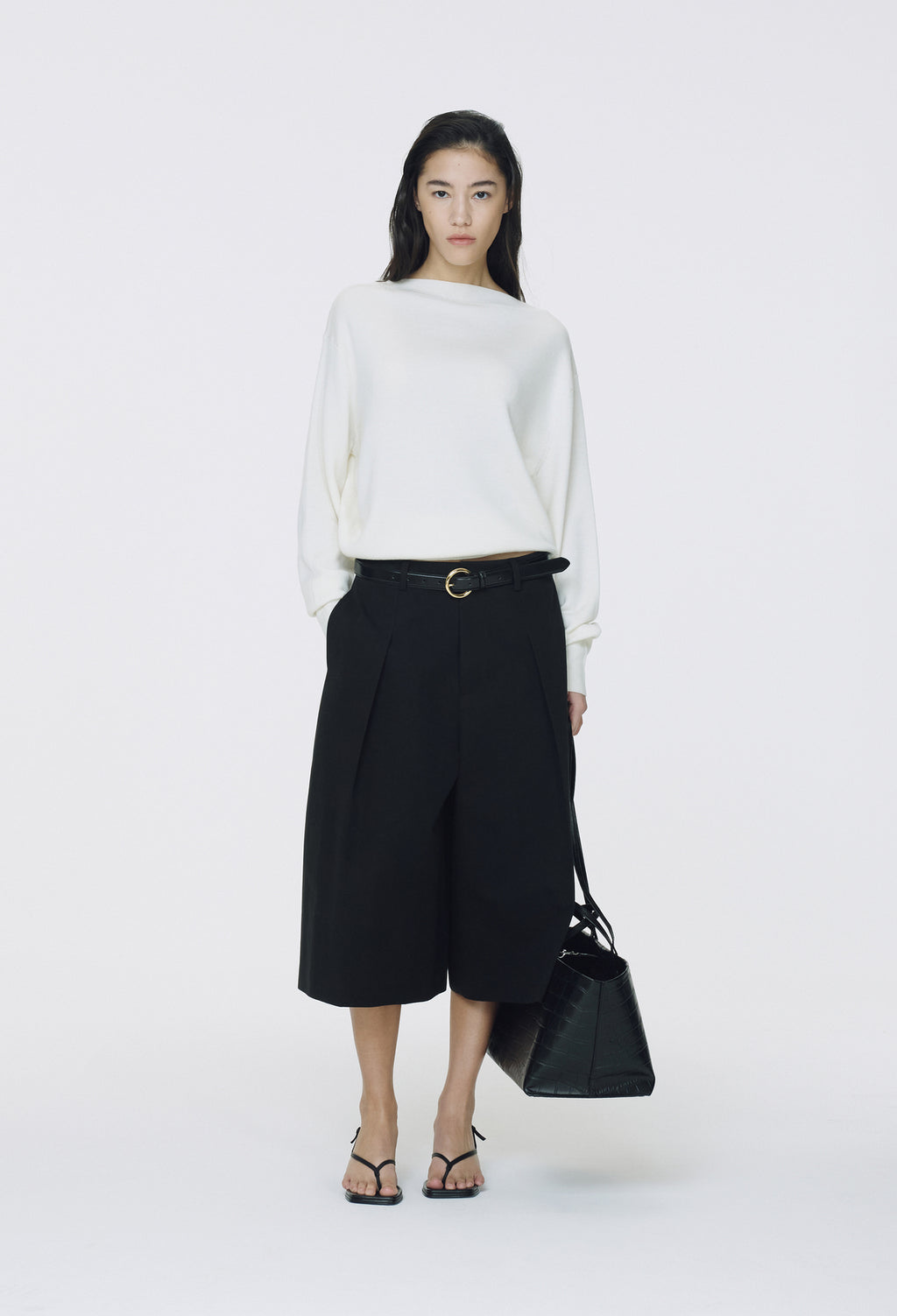Cotton Bermuda shorts