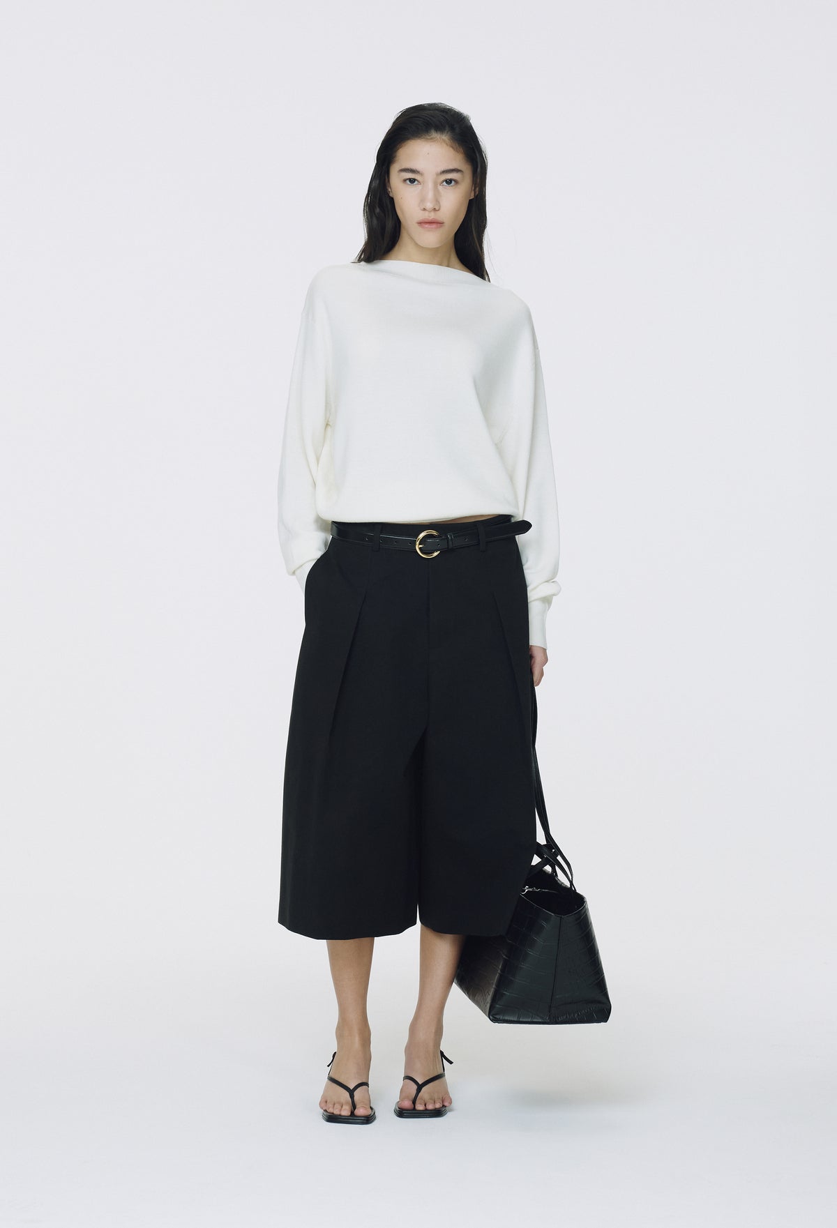 Cotton Bermuda shorts