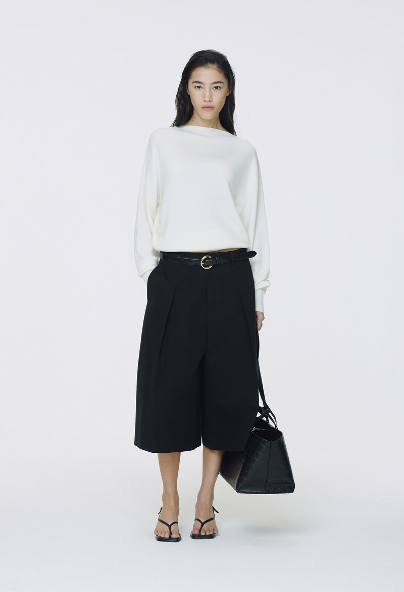 Cotton Bermuda shorts