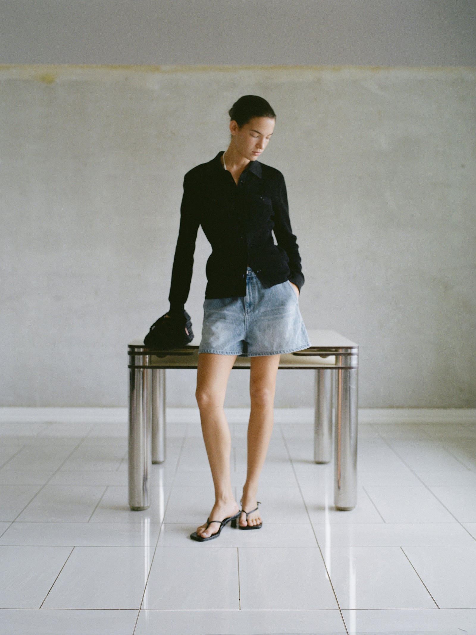 Flow Pique Knit Black