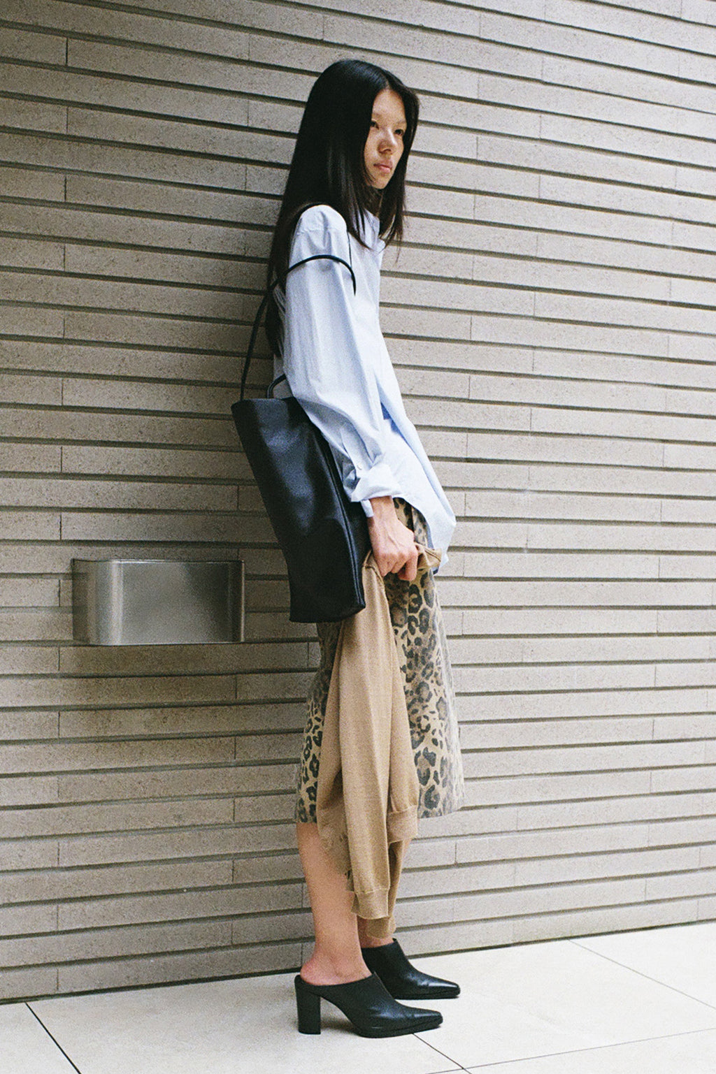 Epoch Cotton Shirt Blue