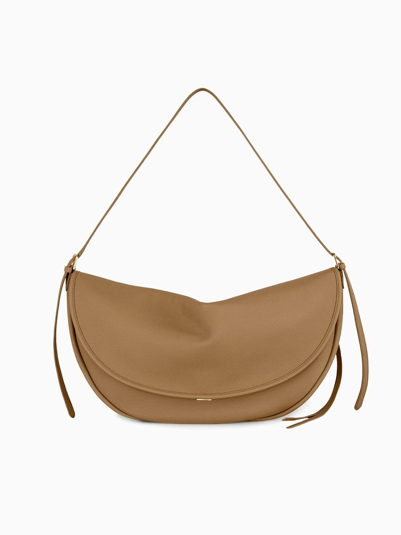 Crescent Bag Large Togo Beige