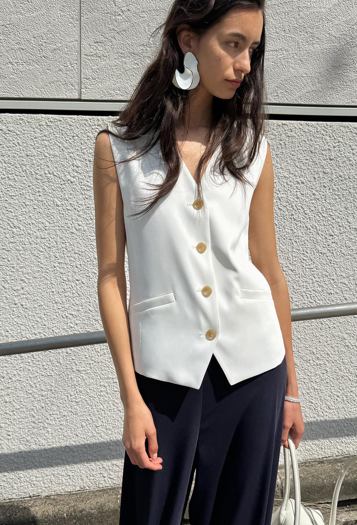 25SS 썸머 루 베스트 아이보리