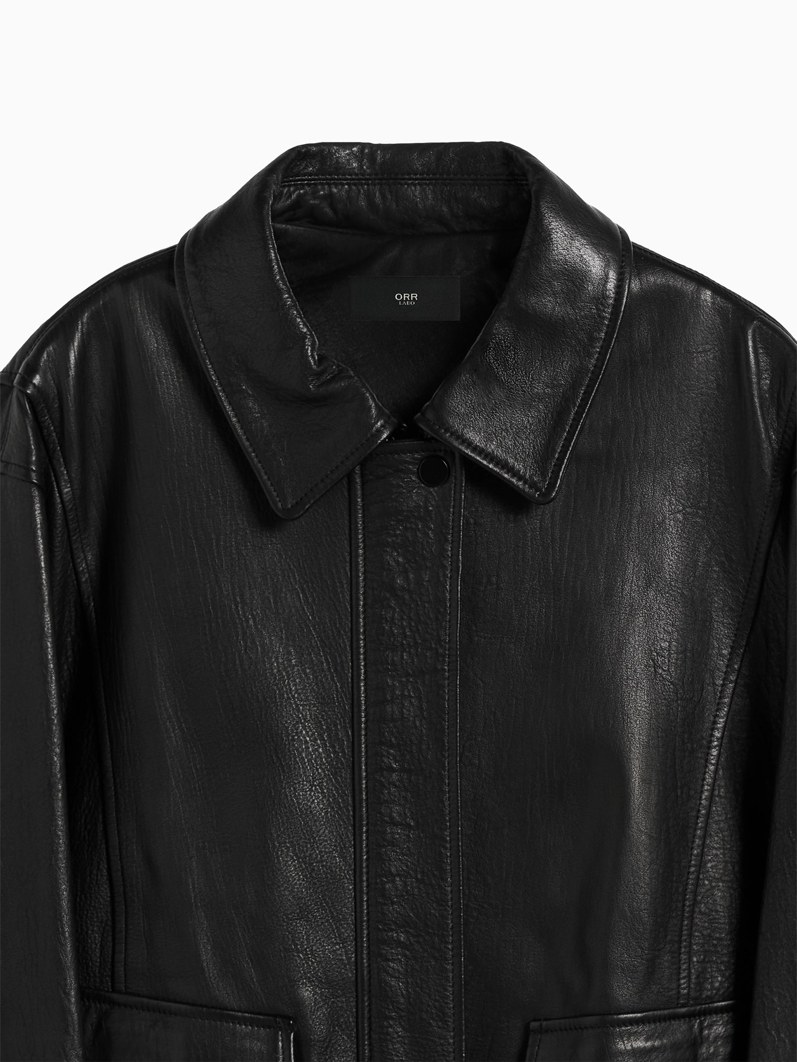 Real Lamb Leather Jumper
