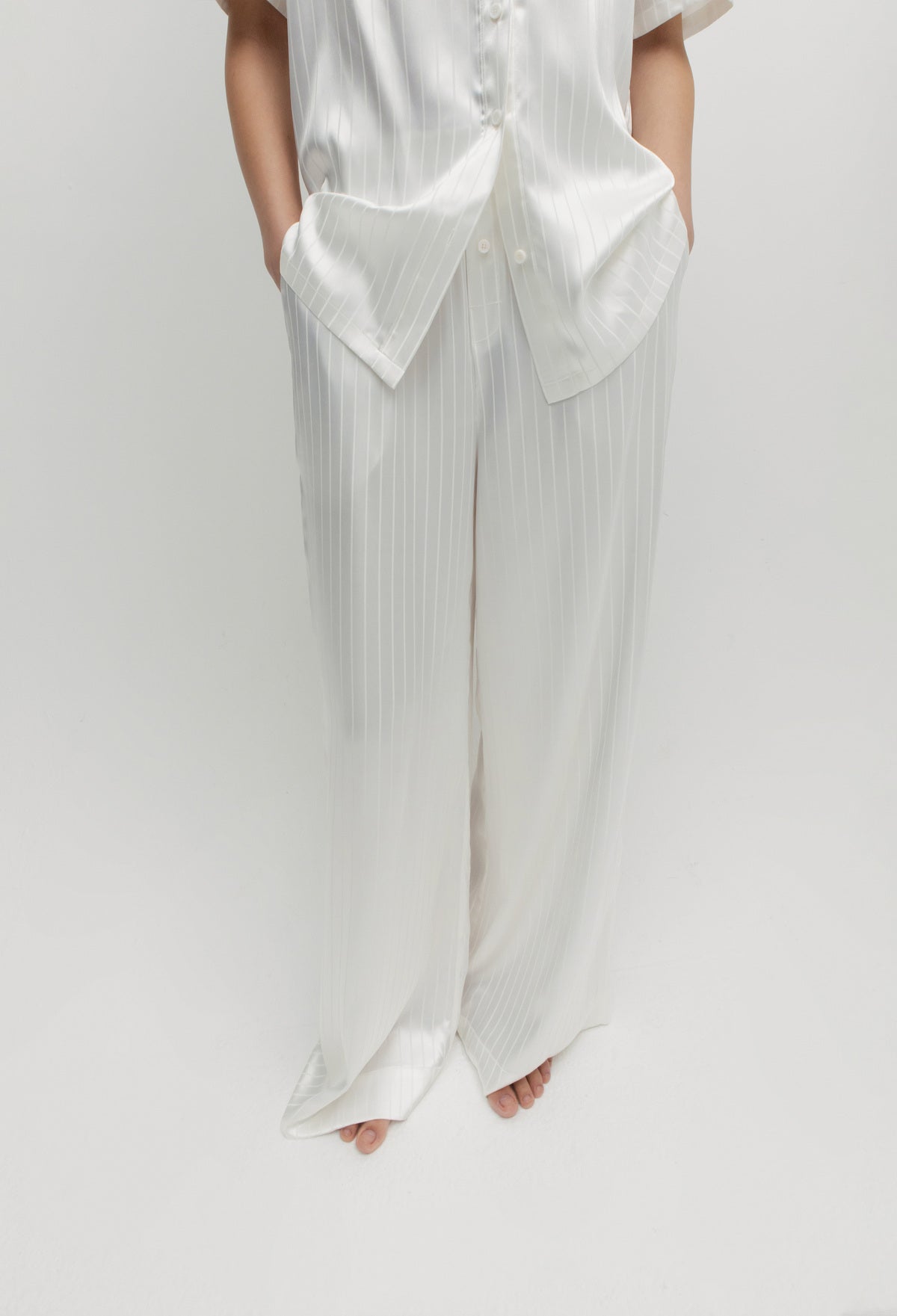 버니쉬 파자마 롱팬츠 아이보리