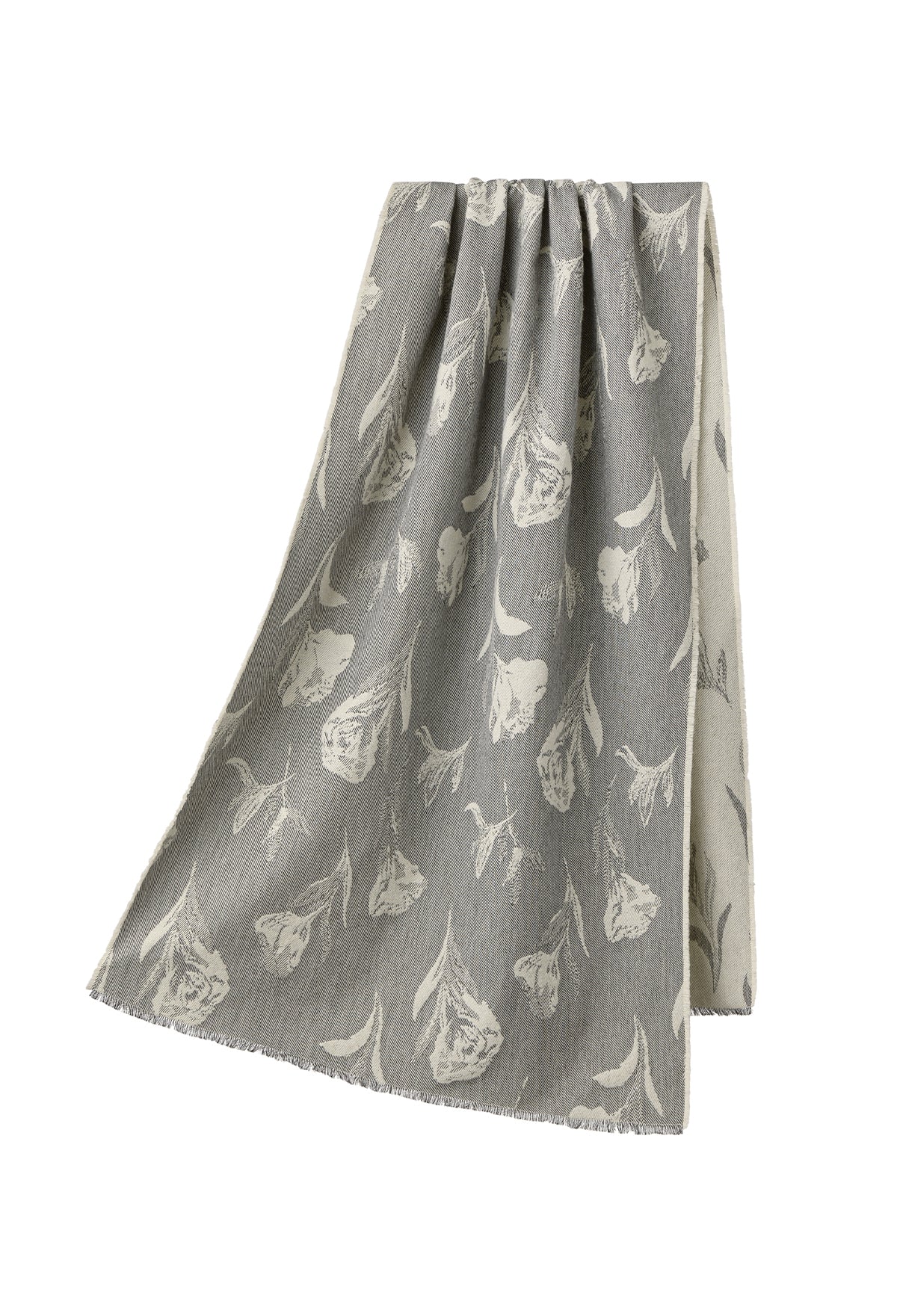 Wool Jacquard Muffler