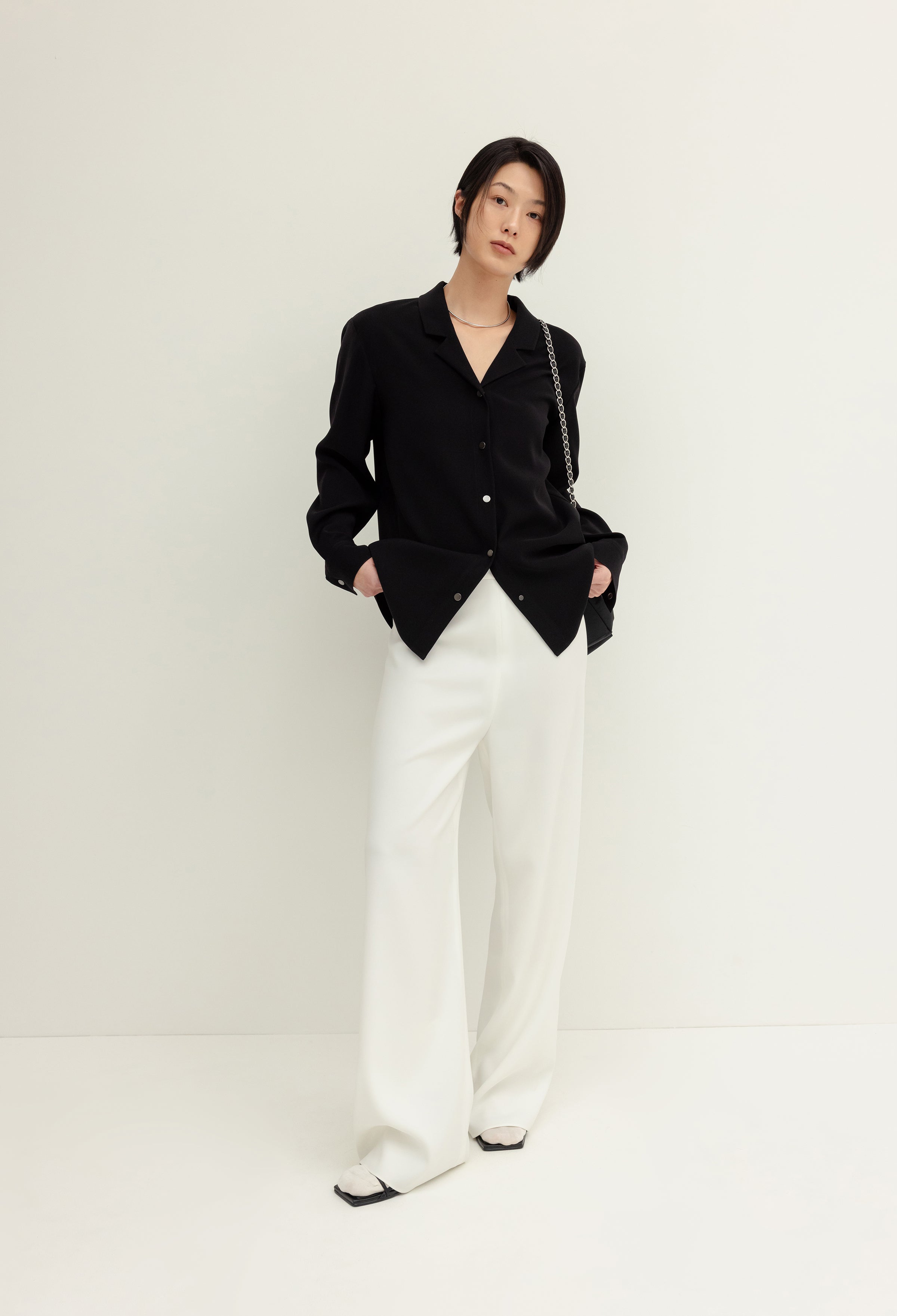[리퍼브] 25SS 오리지널 루 셔츠 블랙