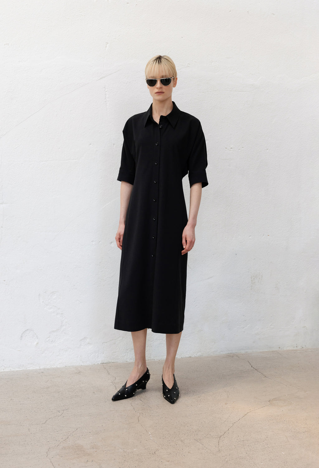 Silhouette Shirt Dress