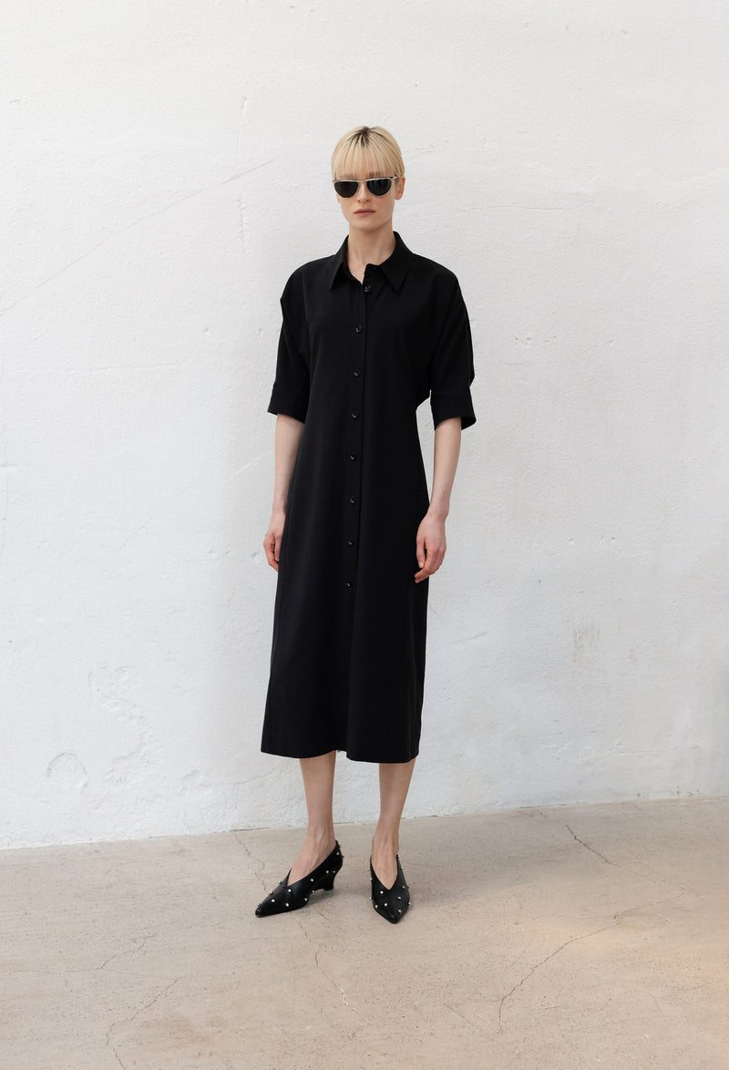 Silhouette Shirt Dress