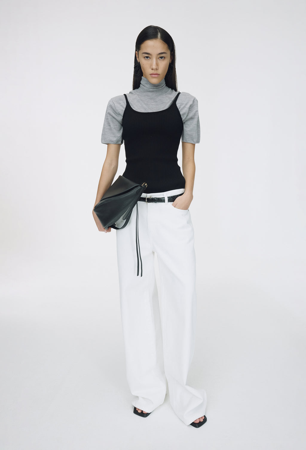 Classic Buckle Belt Crocker Black Silver