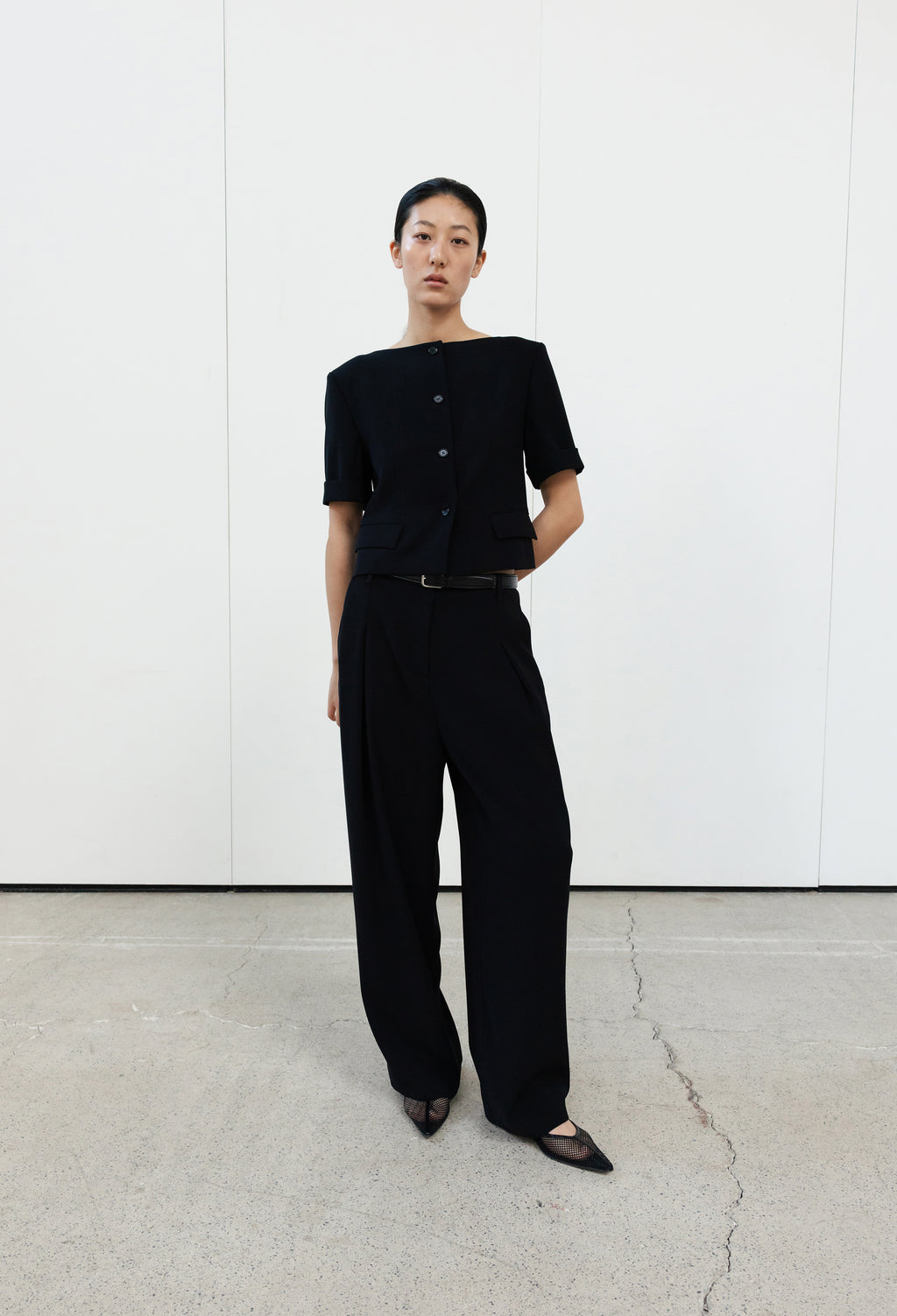 City L Trousers Black