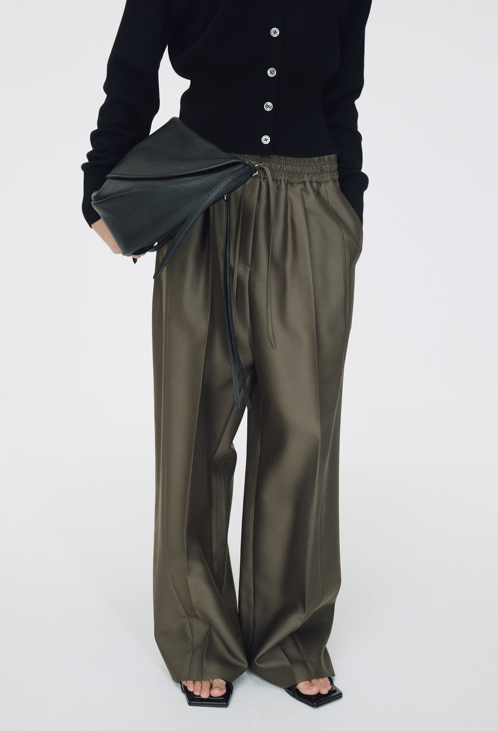 Wool Silk Pants