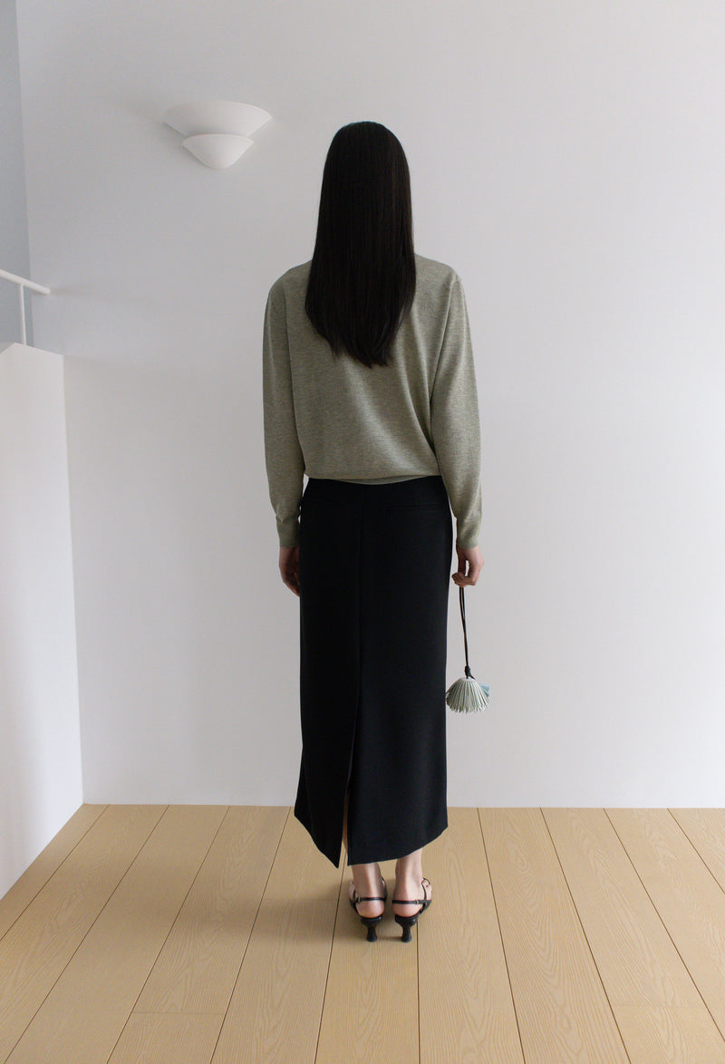 City L Skirt Black