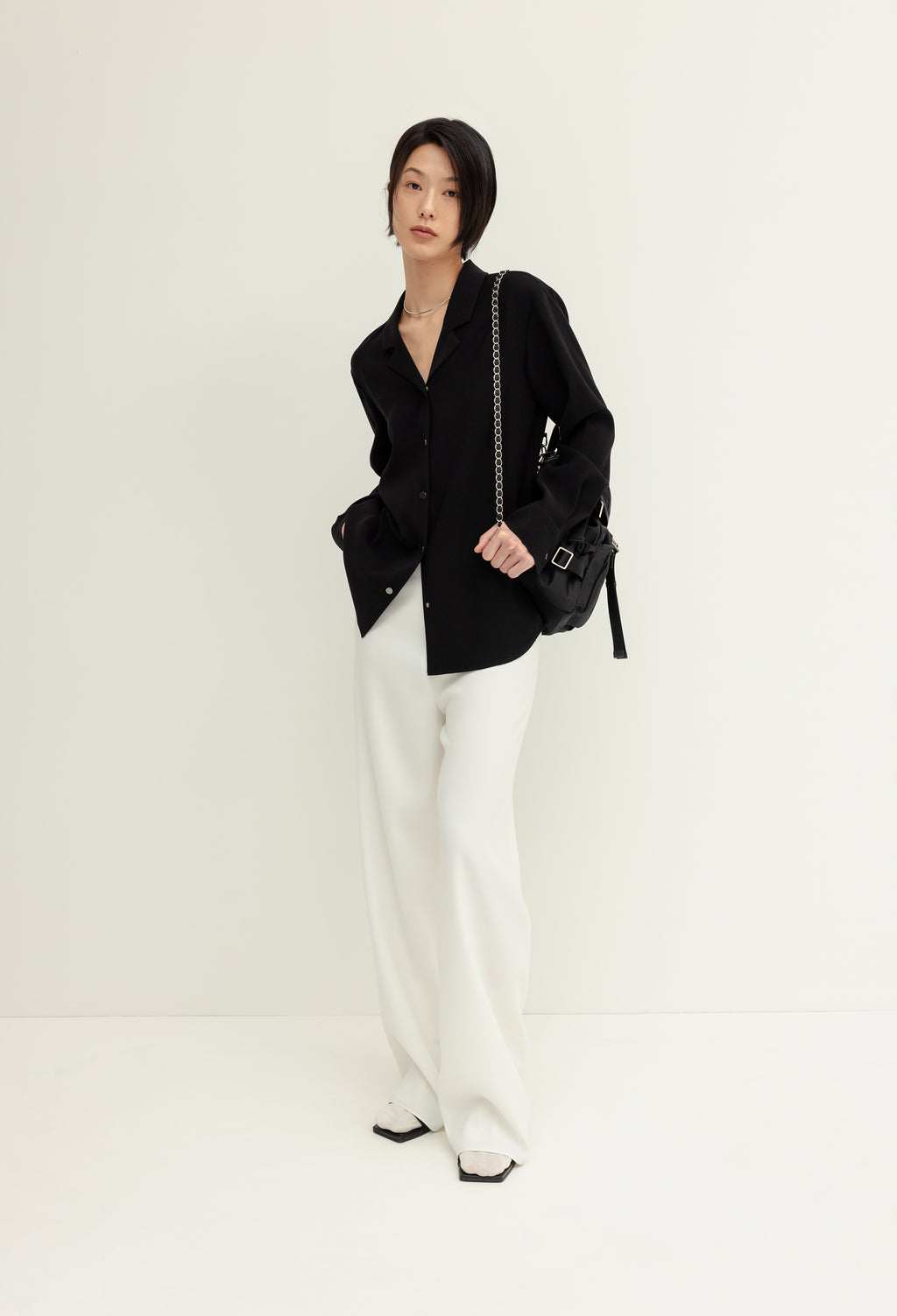 [리퍼브] 25SS 오리지널 루 셔츠 블랙
