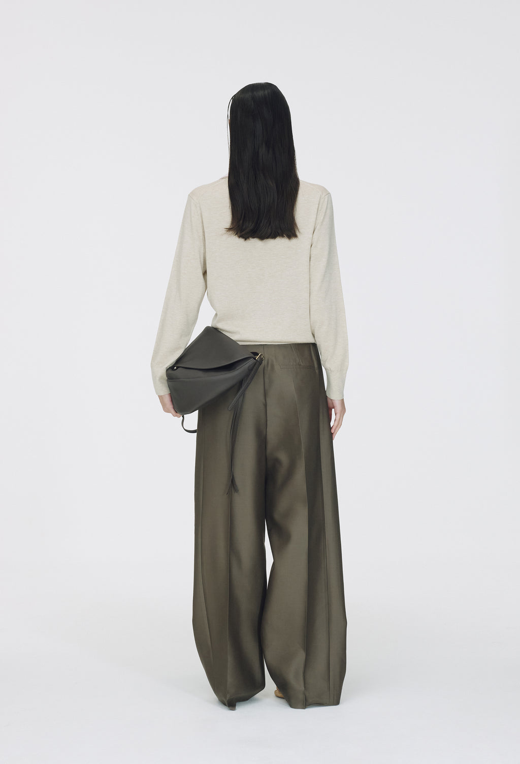 Wool Silk Pants