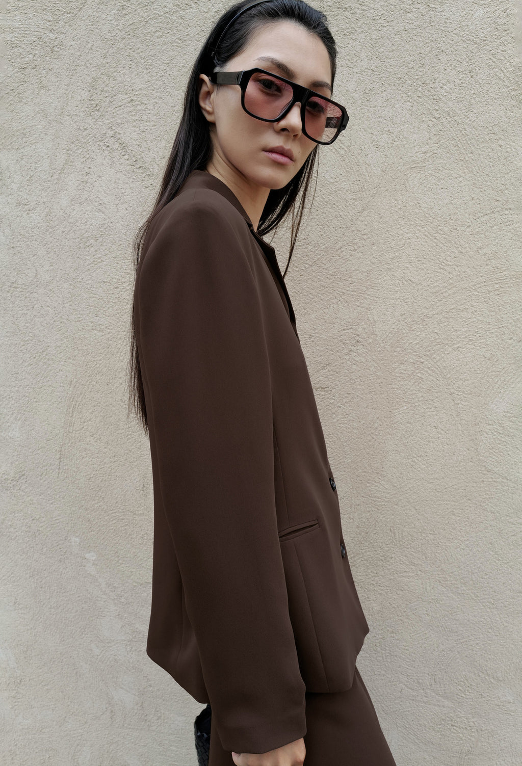 25SS 썸머 루 셔츠 자켓 브라운