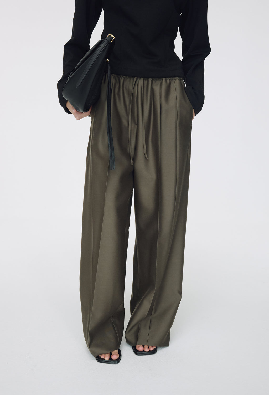 Wool Silk Pants