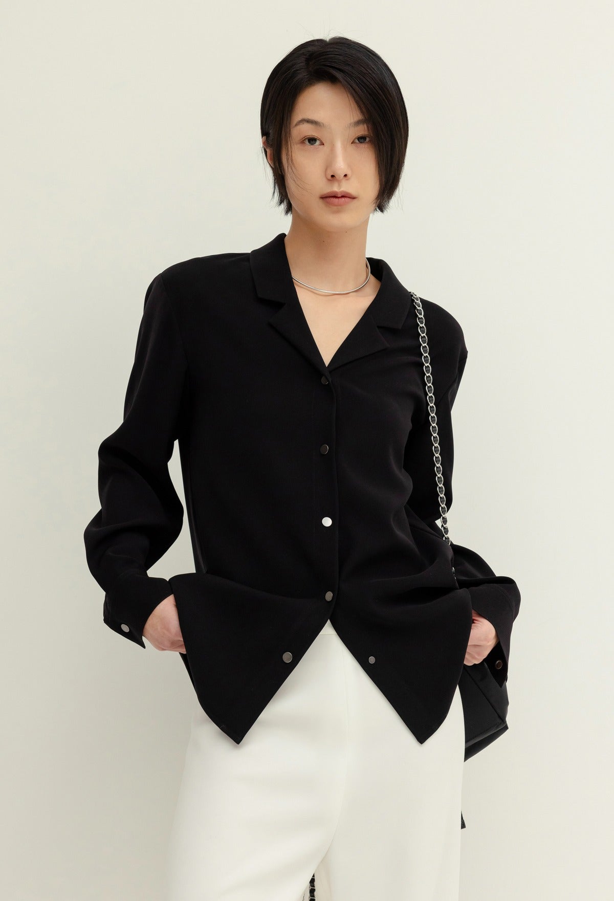 [리퍼브] 25SS 오리지널 루 셔츠 블랙