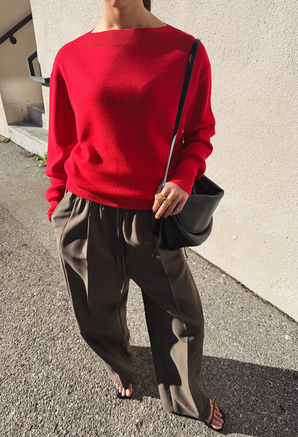 Wool Silk Pants