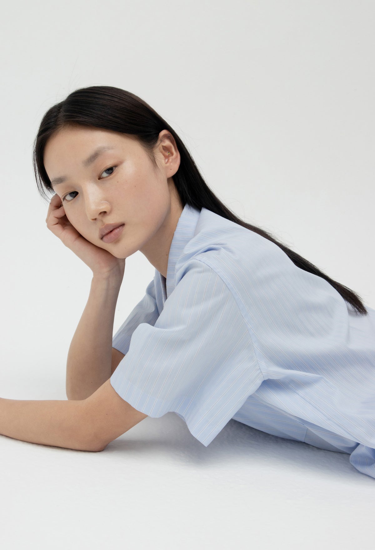 블루니 파자마 셔츠