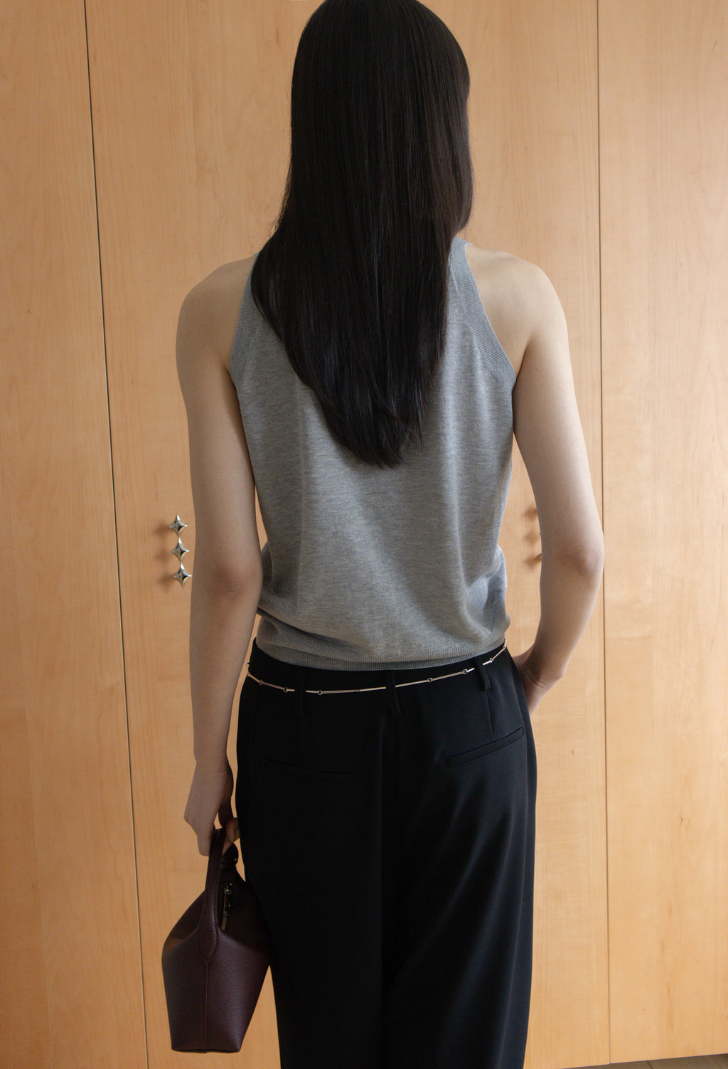 Salt Air Vest Gray