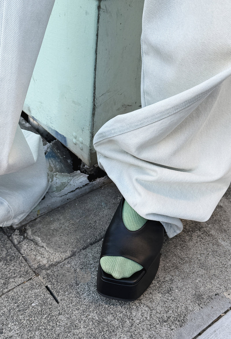 Ribbed Span Socks