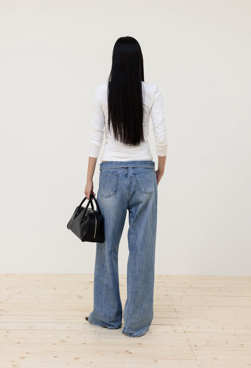 850 루즈핏 데님 블루
