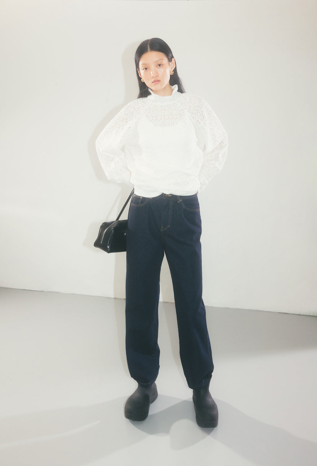 880 루즈핏 데님 인디고