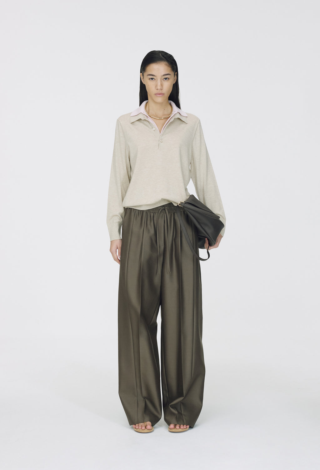 Wool Silk Pants