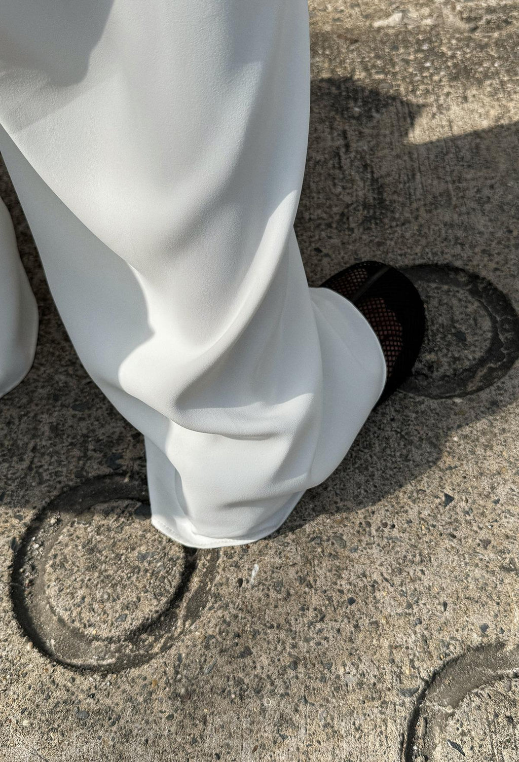 25SS 썸머 루 와이드 팬츠 아이보리