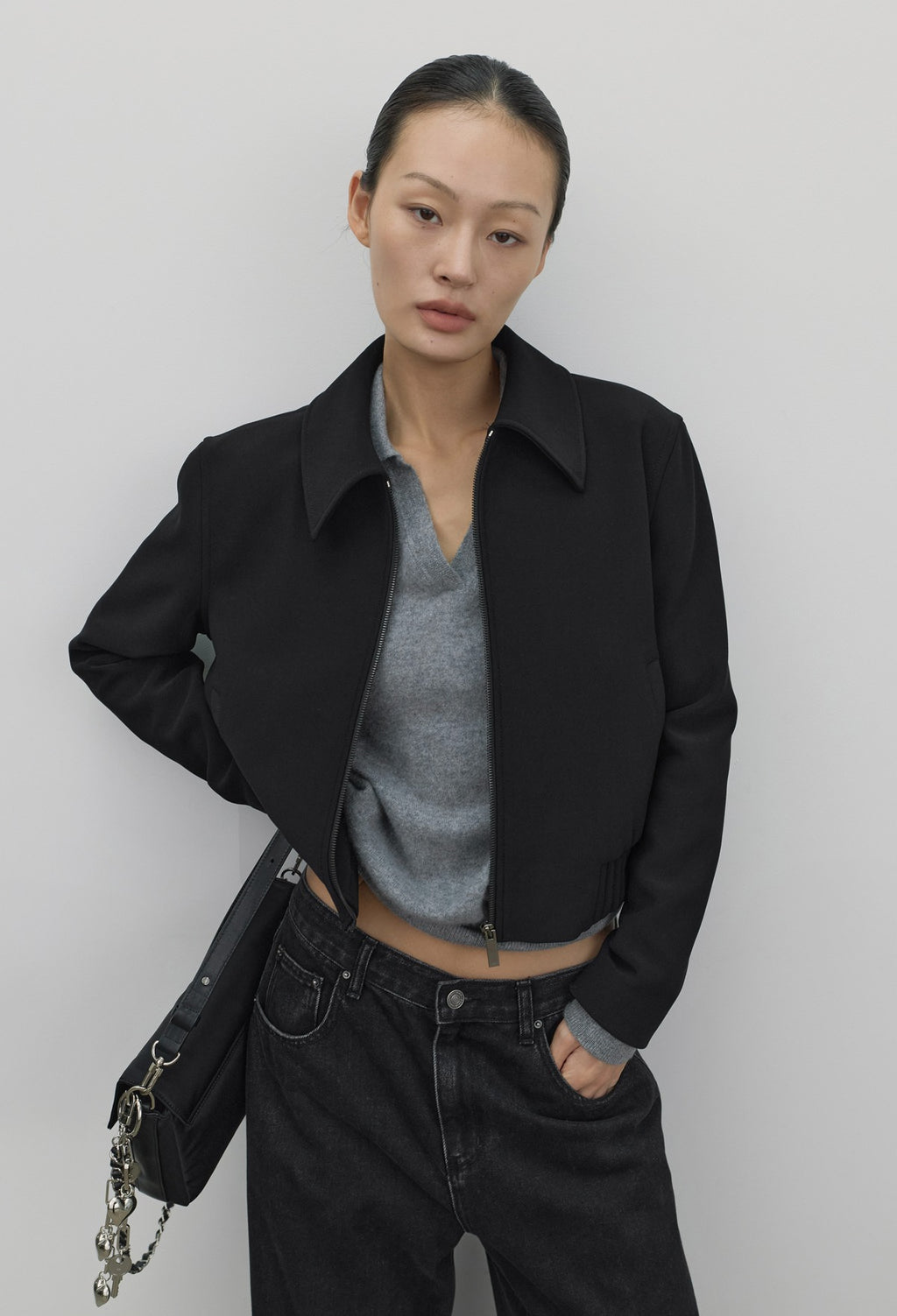 [리퍼브] 25FW 고밀도 슬림핏 자켓