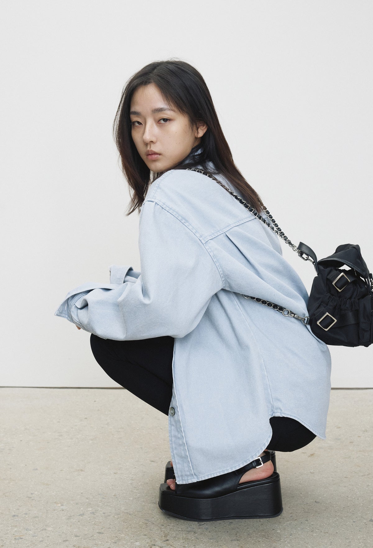 워킹백 미니 블랙