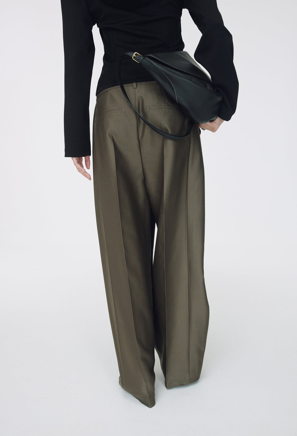 Wool Silk Pants