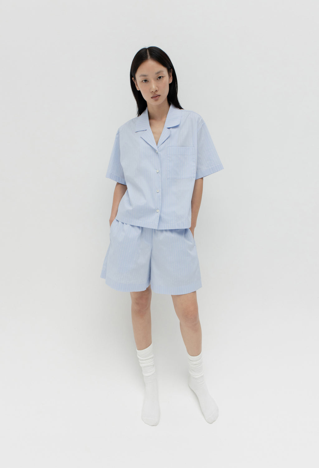블루니 파자마 셔츠