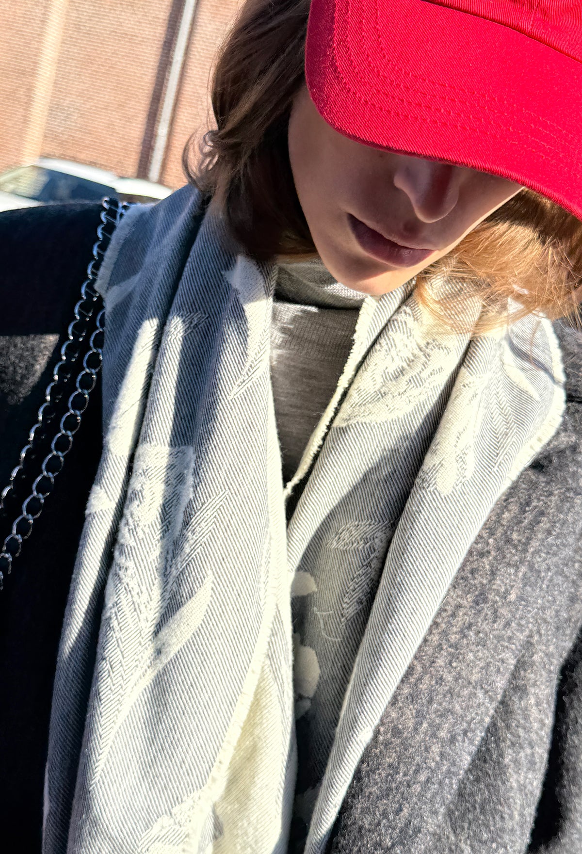 Wool Jacquard Muffler