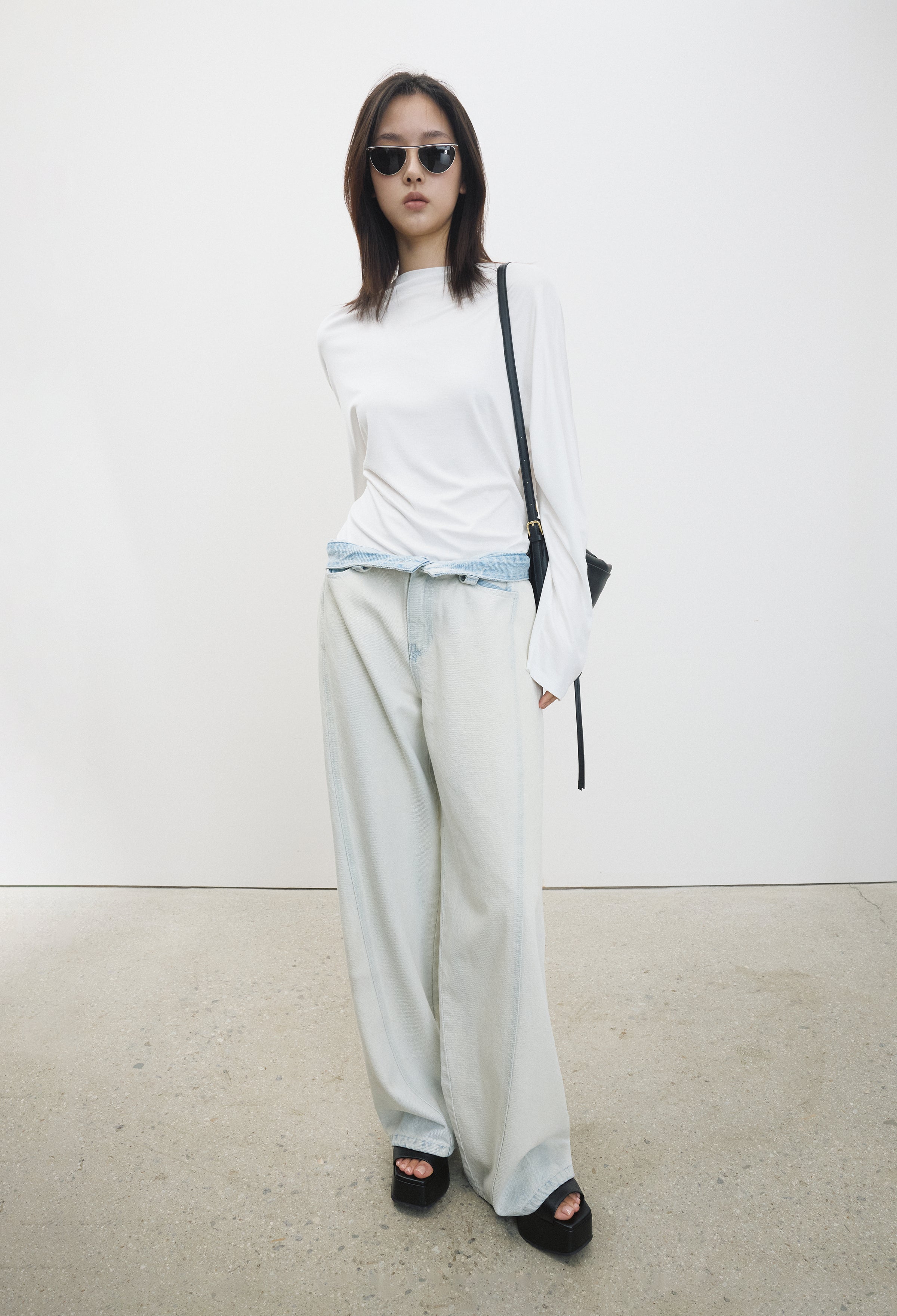 Silket Tension Top White